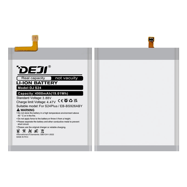 DEJI Long Cycle Life EB-BS926ABY Battery 4755mAn 3.88V for Samsung Galaxy S24 Plus 5G S926 Phone Super Capacity Battery
