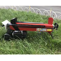Petit fendeur de bois domestique électrohydraulique portable de 7 tonnes