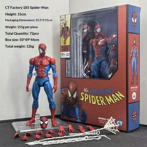 Figurines d'action en PVC CT Factory Symbiote <span class=keywords><strong>Spider</strong></span>-Man SHF Gwen Ultimate Miles <span class=keywords><strong>Morales</strong></span> et <span class=keywords><strong>Spider</strong></span>-Man 2099, boîte couleur - Product Image 3