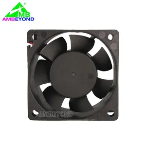 60mm Fans de DC 60X60X25 DC VENTILADOR DE 6025 12V 24V DC sin escobillas ventilador de refrigeración, hecho en China