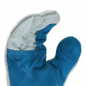 Guantes DE TRABAJO recubiertos de palma para guantes de trabajo Trabajo preciso Hombres Mano izquierda Mano derecha Cuero Agarre para todo clima Guante transpirable suave - Product Image 1
