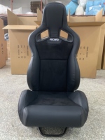 Sièges de voiture universels réglables en fibre de carbone de haute qualité en cuir PVC pour simulateur de course