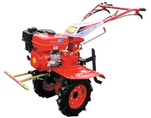 Mesin tilling mini 2WD 7hp, mesin bensin mini penyuling daya untuk farmland orchard garden patch sayuran dengan mengimplementasikan secara gratis