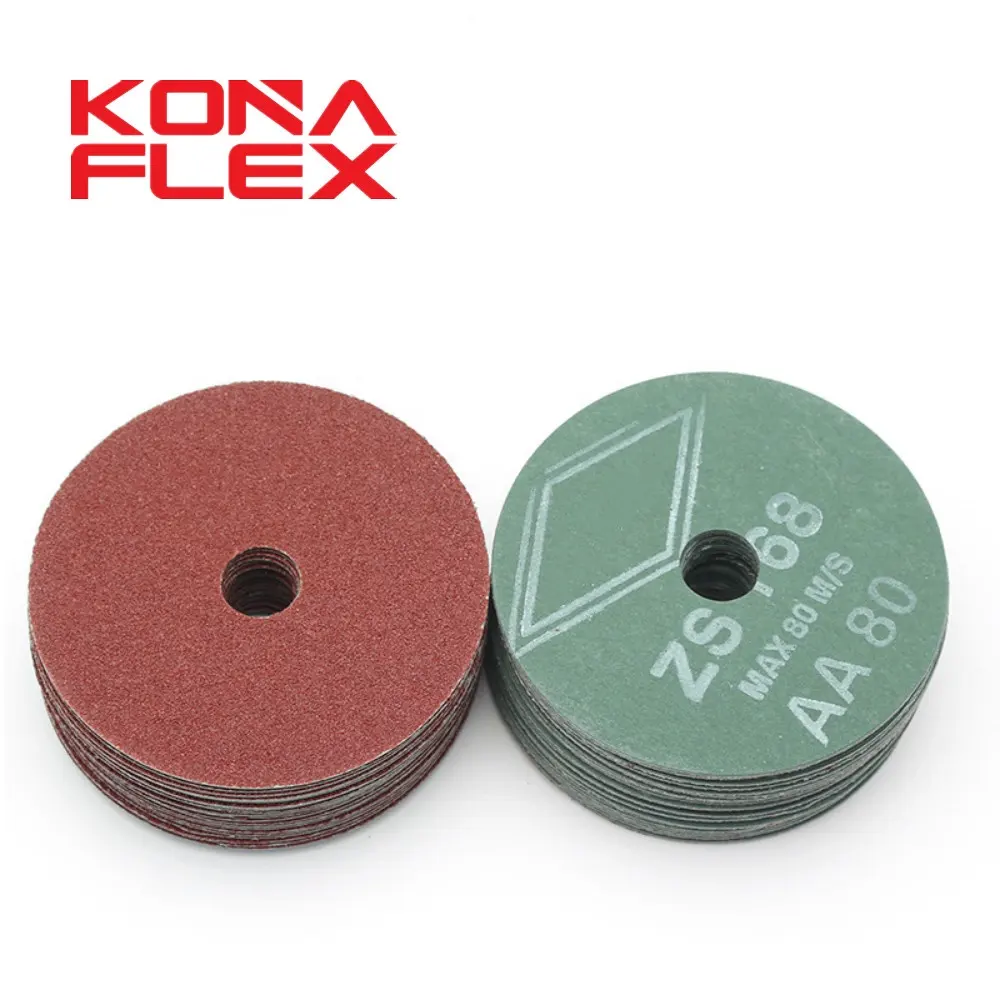 Konaflex 4.5 zoll (115mm) aluminium oxid starke vulkanisierte faser disc