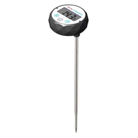 Termometer BBQ & Daging Digital dengan Bahan ABS, Kustomisasi OEM/ODM untuk Memasak Makanan