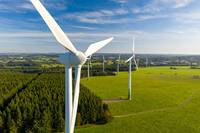 Système d'énergie éolienne solaire hybride à axe horizontal de 250 kW pour les stations de télécommunications et les projets hors réseau