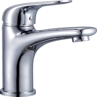 Mélangeur de salle de bain en alliage de zinc traditionnel et moderne de qualité