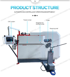 Giá thấp cốt thép Bender cắt tự động điện CNC thép thanh thanh Bender uốn Hoop Tấm gia cố máy tích hợp - Product Image 4