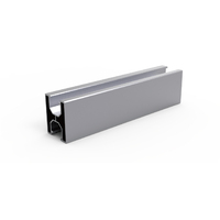 UISOLAR UI16 Kit de fixation de rails solaires en aluminium anodisé Rail de connexion solaire pour supports de panneaux solaires