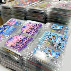 Hochwertige 16 oz Benutzerdefinierte UV DTF Becher Wickel Transferts Wassertight PET Vinyl Aufkleber Cartoon Motiv - Product Image 2