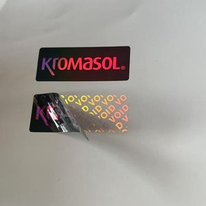 สติกเกอร์โฮโลแกรมราคาประหยัดพร้อมโลโก้คิวอาร์โค้ดแบบกำหนดเอง - Product Image 2