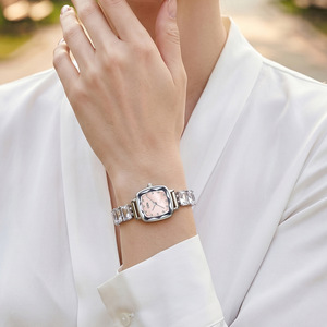 <span class=keywords><strong>Montre</strong></span> à quartz décontractée pour <span class=keywords><strong>femme</strong></span> avec accent zircon, étanche, fine et décorative, idéale pour les trajets quotidiens, les loisirs et le port quotidien - Product Image 2