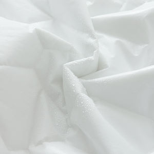 Hot Sale <span class=keywords><strong>Hotel</strong></span> Plain Color Hypo allergene Matratzen auflage Wasserdichter Matratzen schoner - Product Image 3