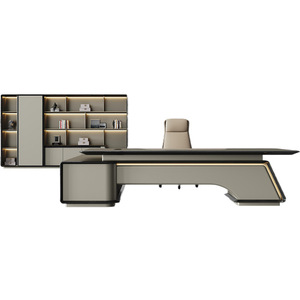 Nhà máy Bán Buôn Đồ nội thất văn phòng nhà sang trọng. Bàn ghế văn phòng thiết kế hiện đại. Bàn làm việc của sếp hiện đại. - Product Image 4