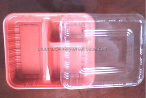 3合1 <span class=keywords><strong>4</strong></span>合1塑料翻盖包装果蛋盒育苗托盘盖板花盆成型真空成型制造机 - Product Image 6