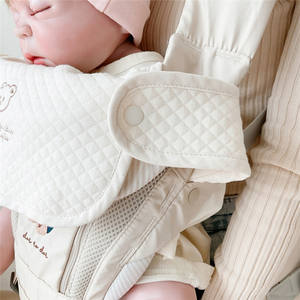Sangle de maintien universelle en coton à imprimé animal ours coréen pour bébé, serviette de poitrine, accessoires de siège et de <span class=keywords><strong>ceinture</strong></span>, anti-morsure - Product Image 4
