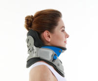 Attelle cervicale réglable HKJD Cervicorrect, dispositif de traction cervicale, collier cervical rigide, support pour le cou