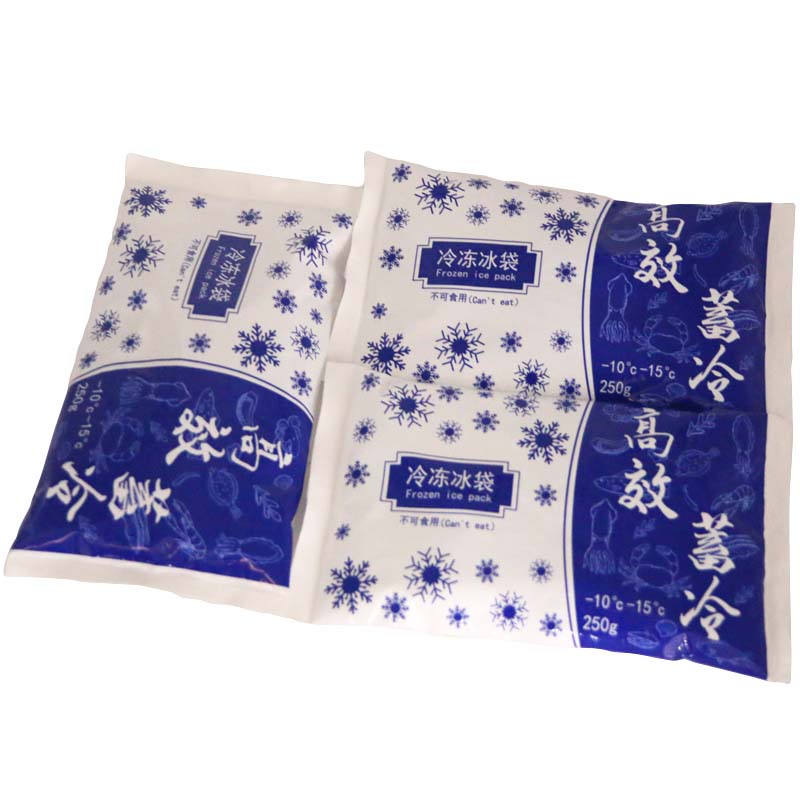 Portable Reusable Nylon Cooler PCM Ice Packs Sofe Gel Packs for Food Fresh