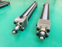 Vérin hydraulique à double effet en alliage d'aluminium chromé dur, course 300/450/600 mm, pour équipement de minage et d'estampage à charge lourde