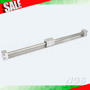 กระบอกสูบแม่เหล็กไร้แกนไนกัส CY1R6 10 15 20 25 32 40 100 150 200 300 สแตนเลสสตีลชนิดมาตรฐาน - Product Image 1