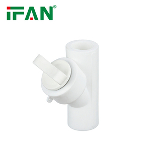 IFAN High Quality Low Price PPR Fittings 20-40MM Y Shape White PPR <strong>Filter</strong> Valve