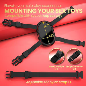 Volwassen Sm Seksspeeltjes Dildo Zuignappen 8 Montagegaten Strap-On Harnas Dildo Zuignappen Gratis Spelen Op Seksstoelen Kussens - Product Image 5