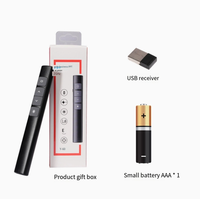 Pointeur laser à très longue autonomie pour réunions et enseignement, pointeur électronique pour tourner les pages, télécommande pour PPT