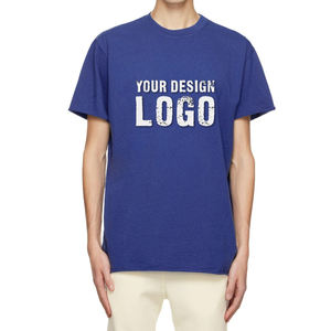 T-shirt Homme Décontracté Ample et Respirant à Col Bas Uni Effet Délavé Grande Taille – Nouveauté Tendance - Product Image 2