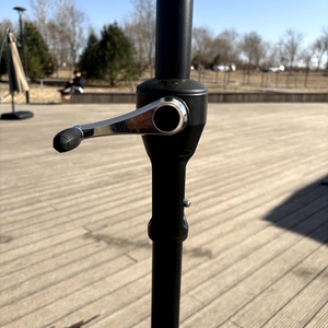 Paraguas de sombra de patio de jardín al aire libre plegable impermeable ligero de alta calidad de tamaño personalizado <span class=keywords><strong>para</strong></span> uso en la playa muebles de exterior - Product Image 3