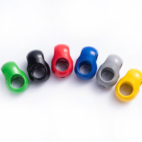 Accessoires de terrain de jeux : Fixations de corde pour filet d'escalade, boucles en aluminium en forme de 8 et en croix pour usage extérieur et intérieur en maternelle