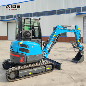 <span class=keywords><strong>Mini</strong></span> Escavatore AIDE da 3 Tonnellate, Macchina per Scavi Tipo Cingolato con Motore Diesel, Pelle in Vendita - Product Image 6