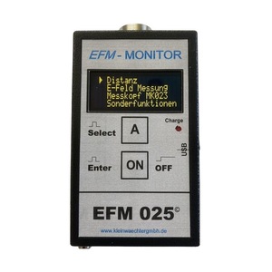 Medidor de Campo Electrostático Kleinwachter Efm 025 con Pantalla Digital, Portátil, Hecho en Alemania, 0-500 Kvm, Alta Precisión - Product Image 1