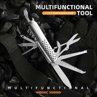 2CR13 Acier Multifonctionnel Outil Pliant Camping Survie En Plein Air Couteau De Poche Multi Outil