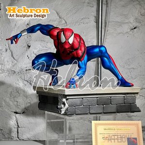Sculpture Avengers Spider-Man en FRP, héros <span class=keywords><strong>de</strong></span> film Hulk Iron Man, ornements Marvel - Product Image 2