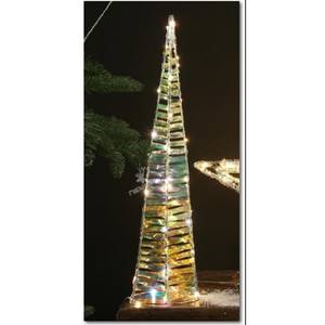 Kanlong LED Décoration d'intérieur PET magique en trois dimensions cinq étoiles pour la décoration de Noël - Product Image 1