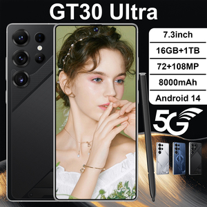 สมาร์ทโฟน GT30 Ultra คุณภาพสูง ขายดี รองรับ 5G LTE หน่วยความจำ 16GB+1TB ชิปประมวลผล Deca Core หน้าจอ 7.3 นิ้ว HD รองรับ 2 ซิม ระบบปฏิบัติการ Android 14 พร้อมระบบสแกนใบหน้า - Product Image 3