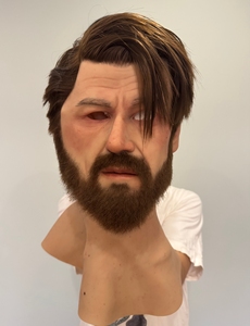 หน้ากากซิลิโคนรูปคนแก่ วิลเลียม มาส์ก สำหรับงานปาร์ตี้ฮาโลวีน งานคาร์นิวัล คอสเพลย์ และการแต่งกายข้ามเพศ - Product Image 1