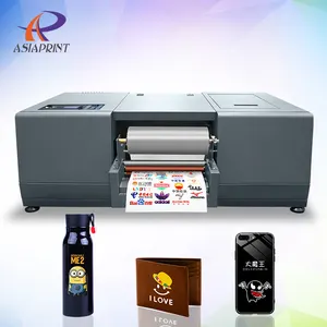 Diskon besar baru populer digital 30cm inkjet UV dtf label printer 2024 untuk dijual dengan xp600 kepala mudah dioperasikan