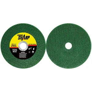 Nhà Máy xuất khẩu 4 inch 100 Máy mài góc đĩa cắt đôi lưới thép không gỉ nhựa mài bánh xe công cụ mài mòn cao - Product Image 1