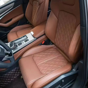 Coprisedile Universale in Pelle PU per Auto, Protezione per Sedili Anteriori, Compatibile con BMW, Audi, Ford, <span class=keywords><strong>Seat</strong></span> <span class=keywords><strong>Leon</strong></span> - Product Image 1