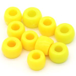 4x9mm Multi Couleur En Plastique Poney Perles Acrylique Forme Ronde Perles De Cheveux pour Bijoux/Bracelets Faire Enfants Tresses Accessoires - Product Image 3