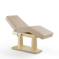 Lit de cils cosmétique de luxe, lit de cils, mobilier de salon de beauté, fauteuil de beauté électrique, lit de cils facial, table de massage