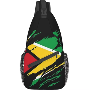 Sac à bandoulière avec drapeau de Grenade, sac à dos patriotique de grande capacité, sac à dos de <span class=keywords><strong>voyage</strong></span> et de randonnée, sac à bandoulière pour hommes et femmes, durable - Product Image 2