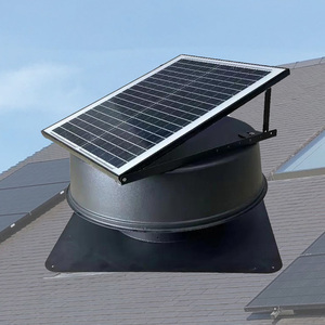 Ventilatore Solare da Tetto ad Alta Efficienza con Motore in Rame OEM 35W DC per Ventilazione Industriale e Domestica - Product Image 1