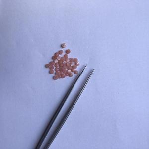 Opale rose naturelle lisse ronde de 2 mm et 6 mm, certifiée IGI, pierre précieuse en vrac pour la fabrication de bijoux en gros et la création de bijoux - Product Image 1