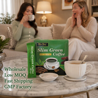 Poudre de café minceur saine pour adultes, supplément énergétique, marque privée, GMP, Halal, livraison rapide depuis l'usine