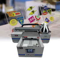 XP600 AB pegamento barniz 4060 UV DTF impresora A2 plana-para Metal colgante tambor pluma nueva y antigua superficie impresión A2 impresora de inyección de tinta