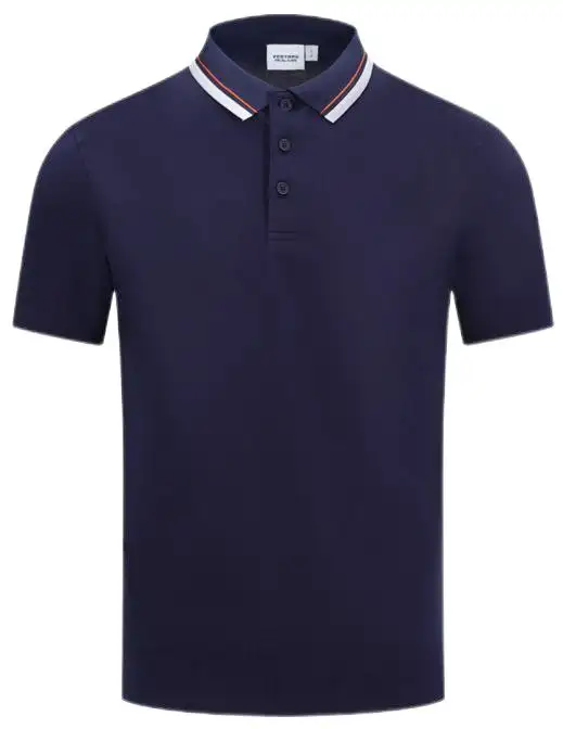 Unisex yaz nefes Polo GÖMLEK restoran iş elbisesi spor Golf Polo gömlek Polo GÖMLEK çabuk kuru yaka kısa kollu t-shirt