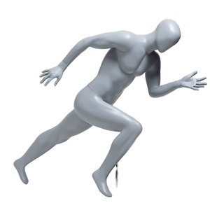 Tienda usada de <span class=keywords><strong>cuerpo</strong></span> entero musculoso masculino corriendo jugando baloncesto maniquíes para exhibición de ropa deportiva - Product Image 3