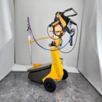Machine de revêtement en poudre électrostatique automatique KFB&KANGFUBAO en parfait état pour substrats en acier, taux de charge de poudre élevé
